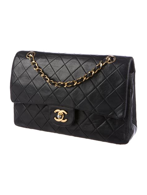 chanel flap bag pics|Chanel vintage flap bag.